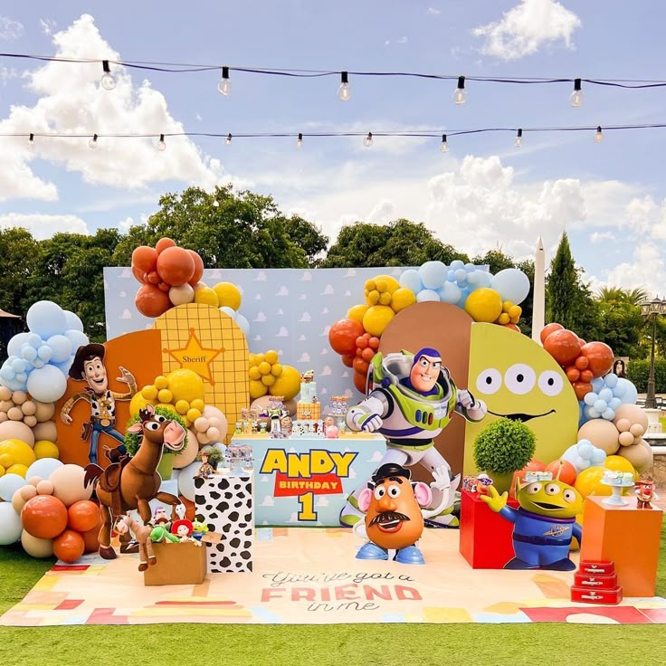 Woody, Buzz and a Backyard Full of Kids: A Toy Story Party Guide