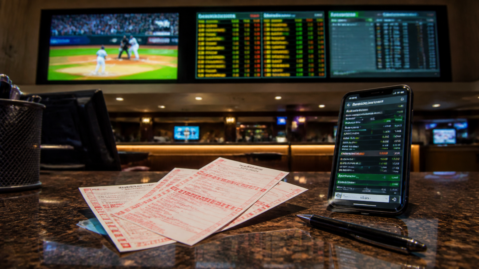 What Defines a Good Sports Betting Site: best sports betting sites Singapore Sports betting slips and odds screens in a casino-related setting