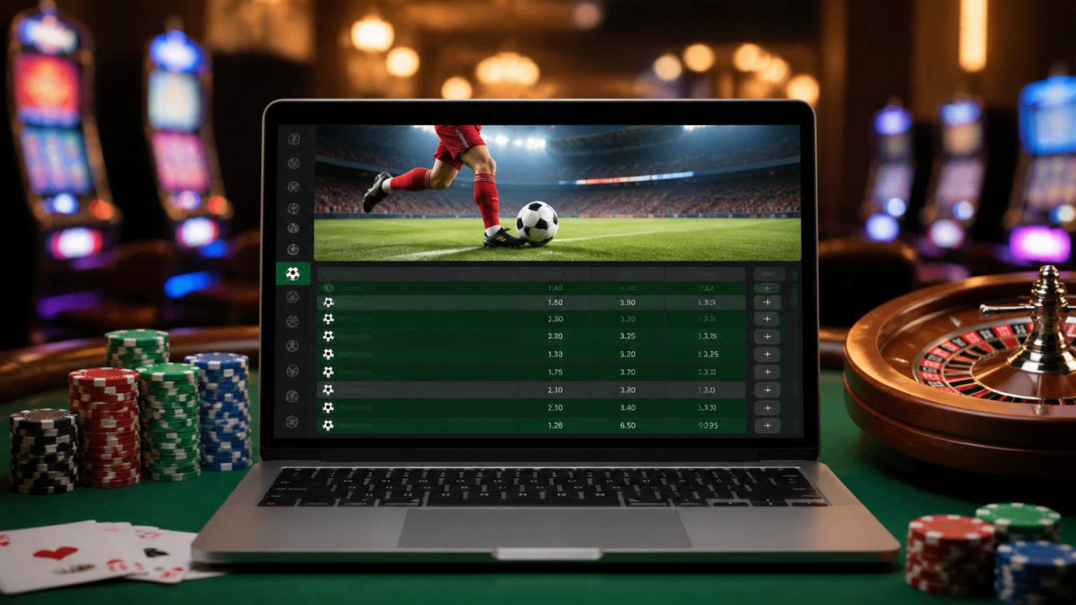 What makes a sports betting site worth using: best sports betting sites Singapore Laptop showing a sports betting site with betting odds on screen