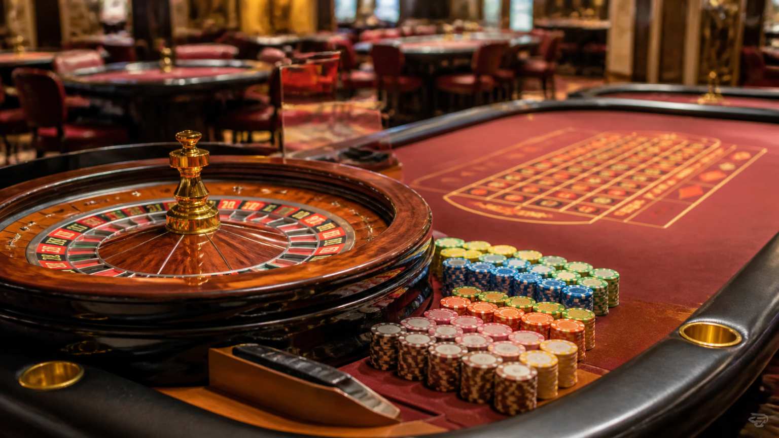 nhà cái uy tín nhất việt nam: Cách đánh giá an toàn Bàn roulette trong sòng bạc với vòng quay và khu vực đặt cược