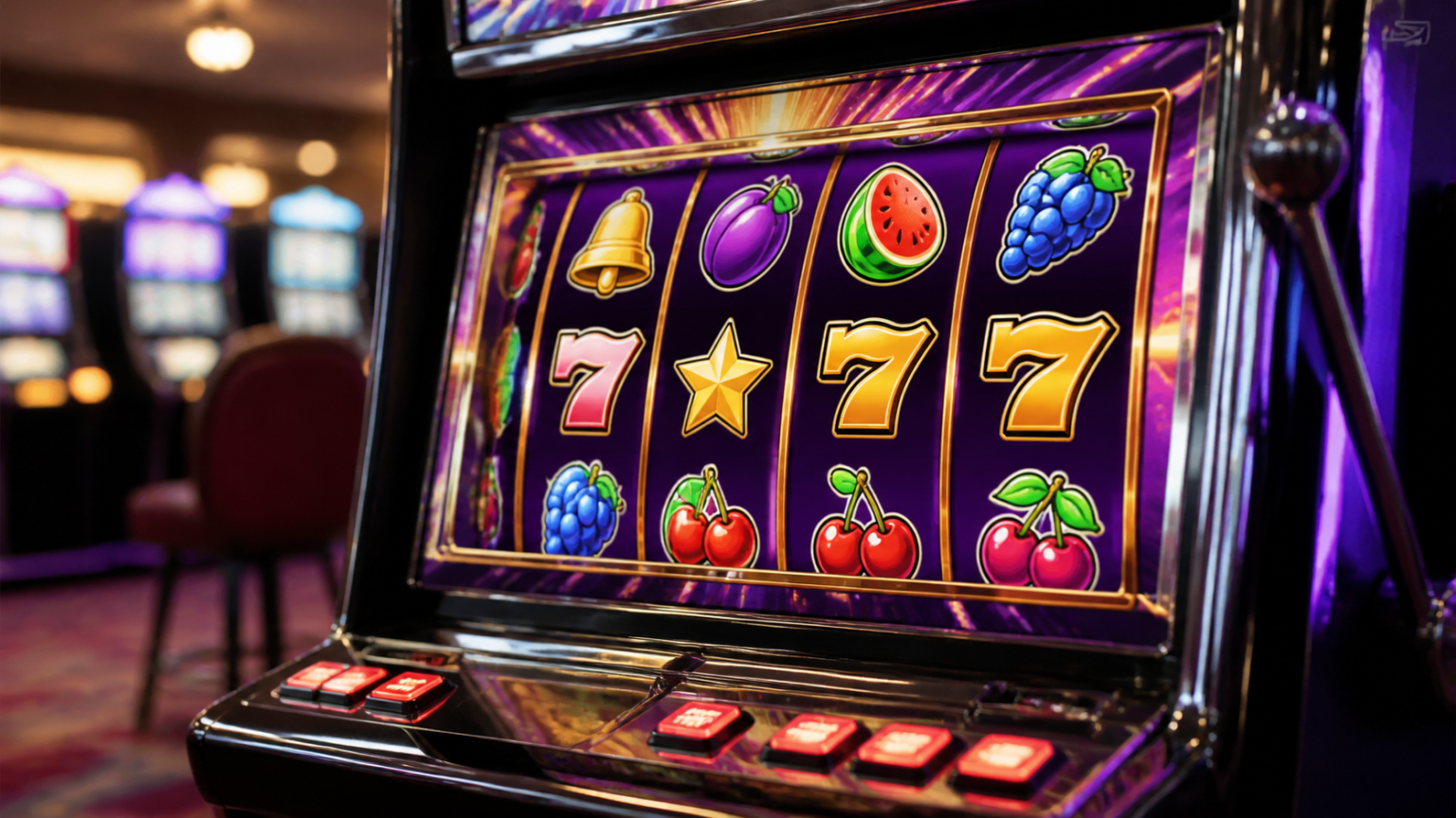 オンラインバカラの遊び方を徹底解説!ベット方法から勝負の進め方まで Online slot machine with colorful reels and free credit theme